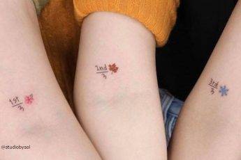 Cute Sibling Tattoos Even Parents Wound Approve