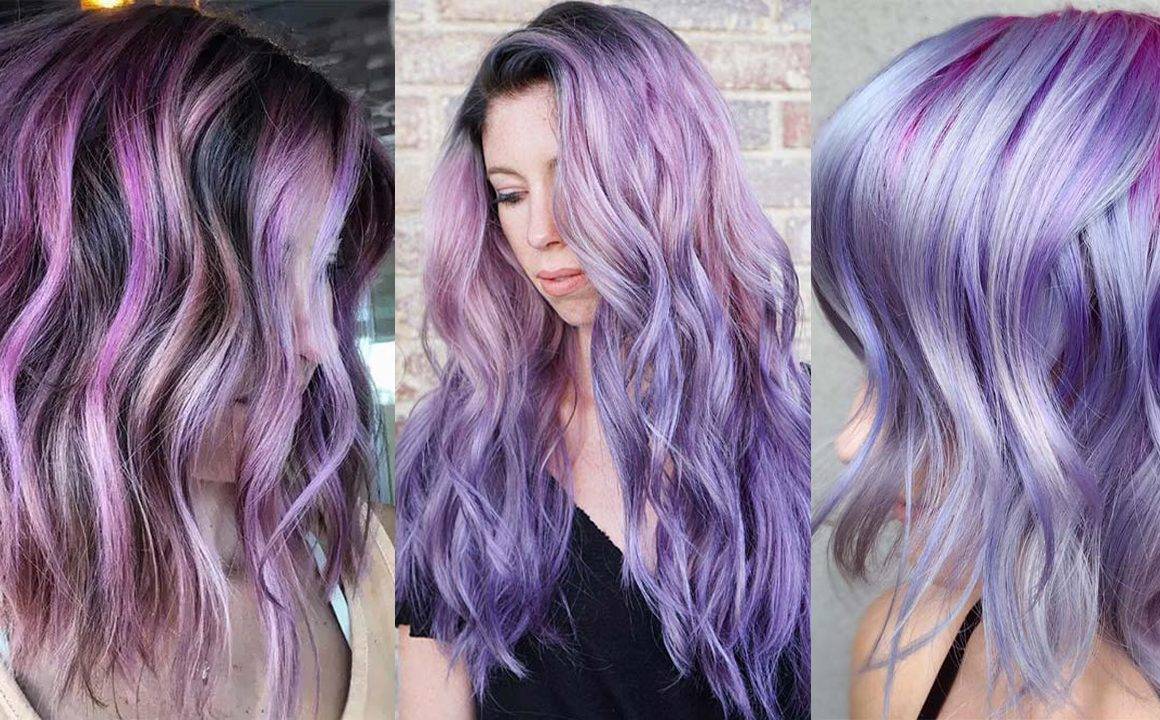 50 Lovely Purple & Lavender Hair Colors - Purple Hair Dyeing Tips |  Fashionisers©