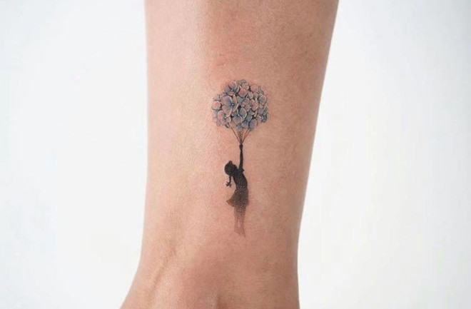 small ankle tattoos for women