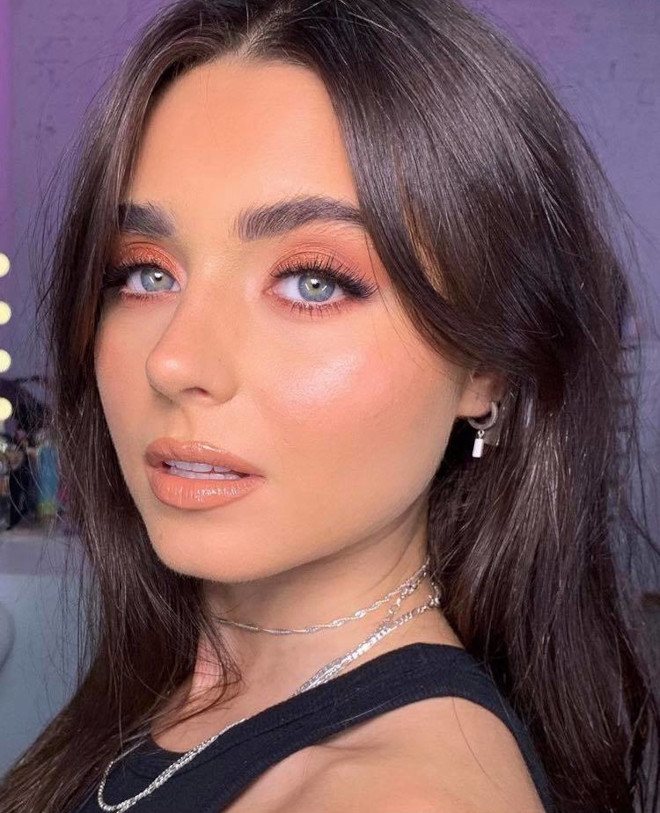 copper makeup looks for fall