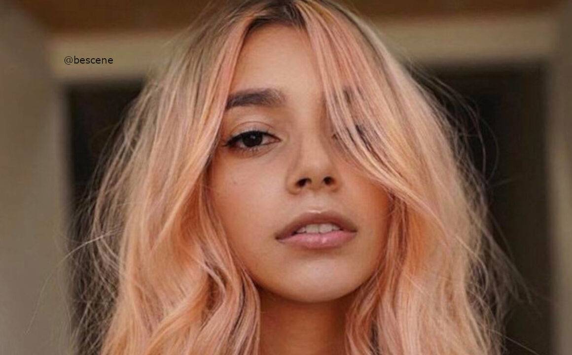 Golden Peach Hair Color Is The Unexpected Pastel Pink Sister That’s Trending This Fall