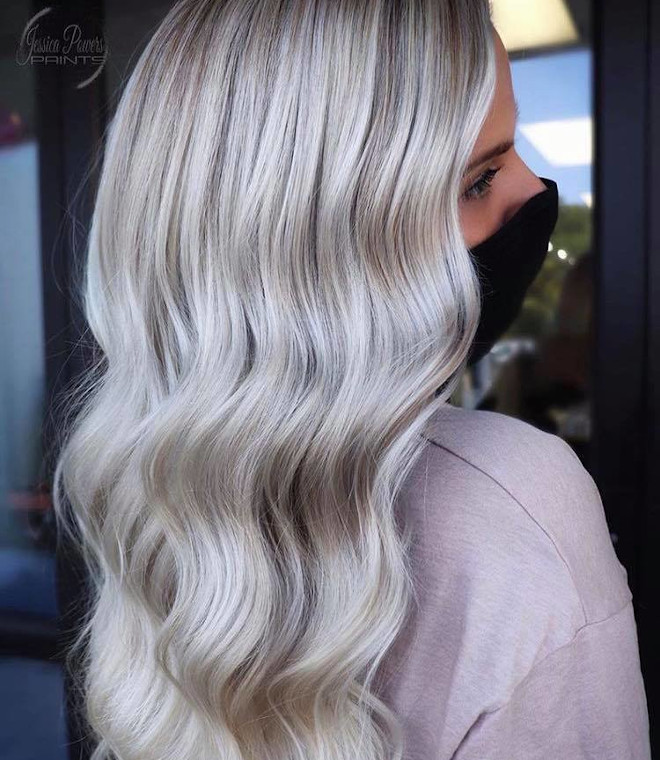 stand out this fall with the prettiest silver hair colors