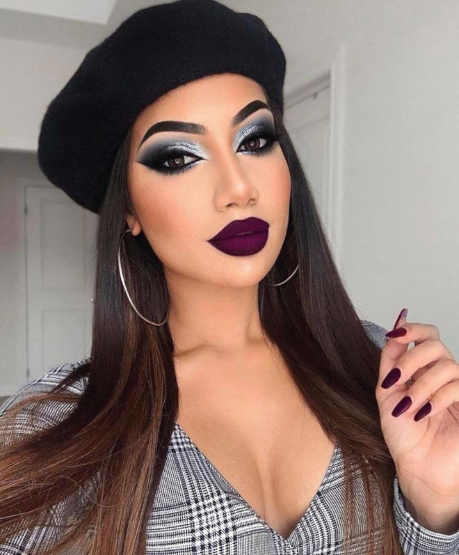 vampy makeup looks for fall