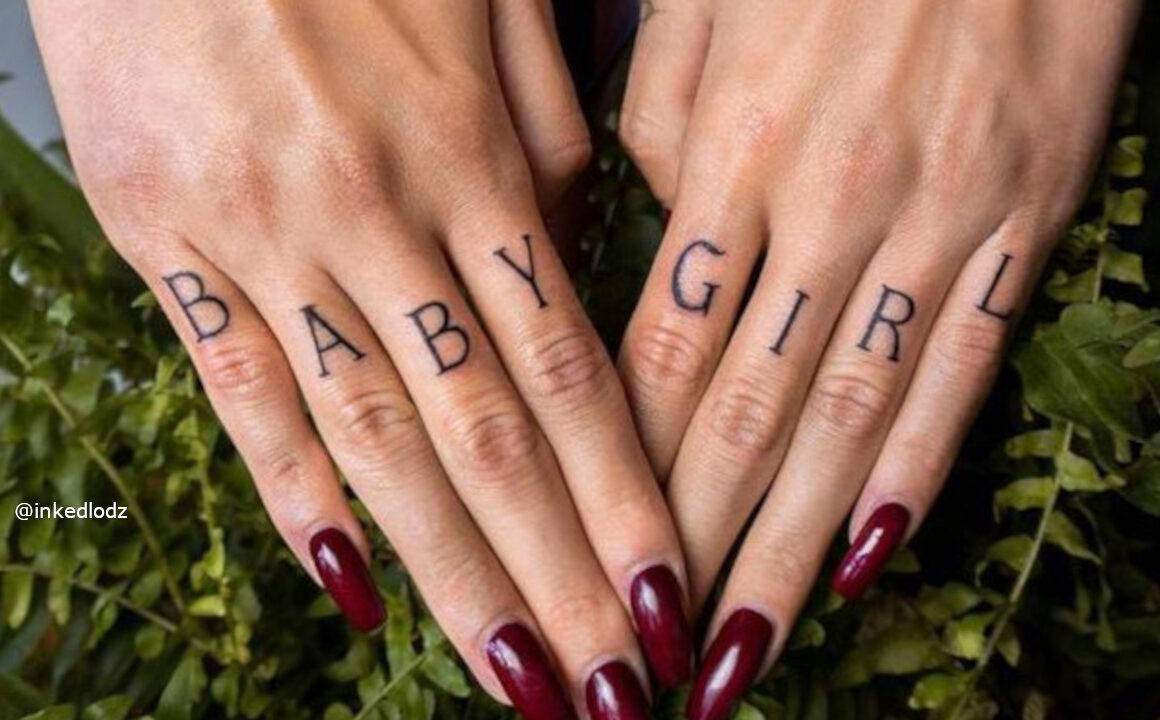 Chic Finger Tattoos For Women