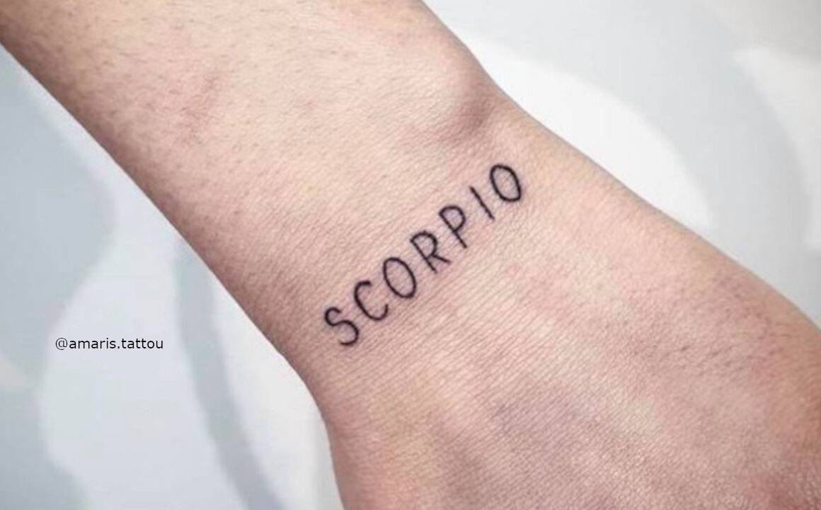 Scorpio Season - Mysterious And Stunning Scorpio Tattoos To Celebrate Your Zodiac