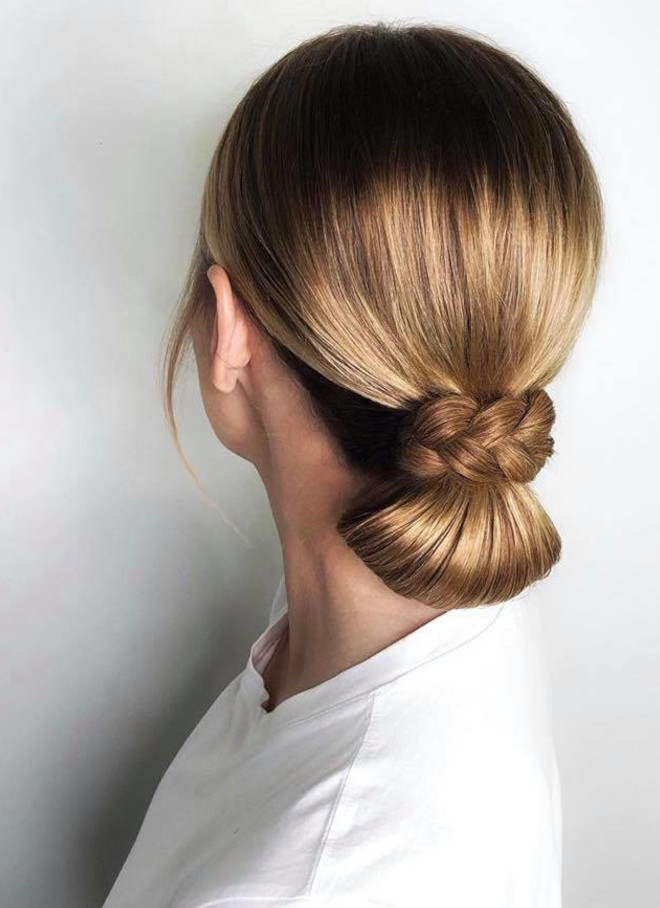these easy updos will keep the bad hair days away