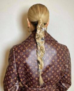 ways to dress your ponytail