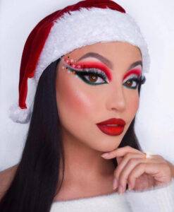 christmas makeup looks