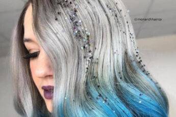 Get Festive-ready With These Glitter Hairstyles