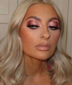 shimmery & glitter eyeshadow makeup looks