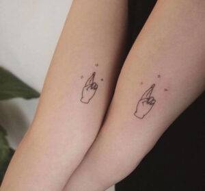 show off your special bond with these adorable couple tattoos