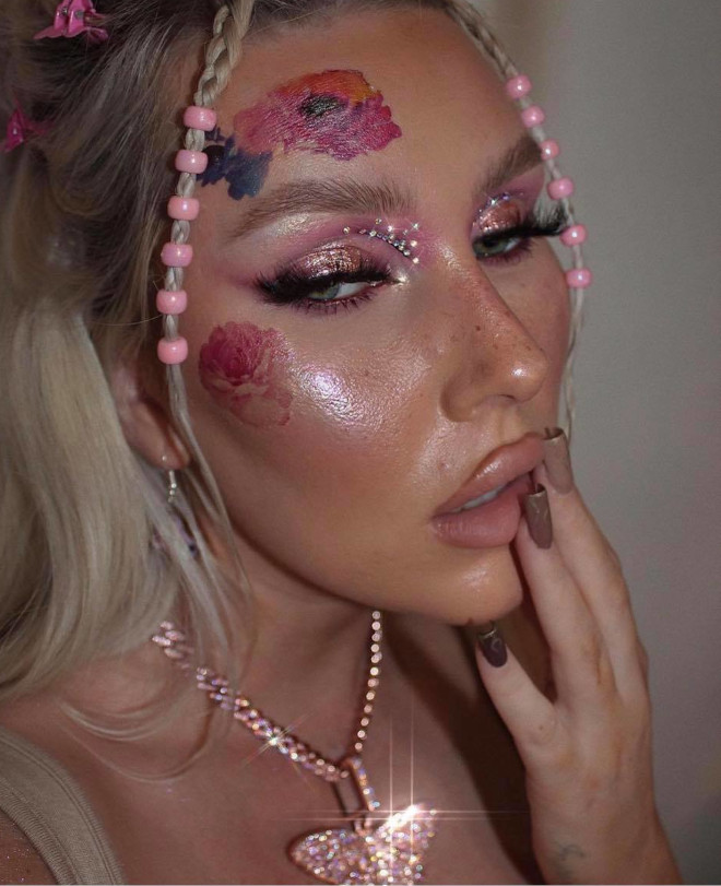 light up your 2021 with the gemstone makeup trend