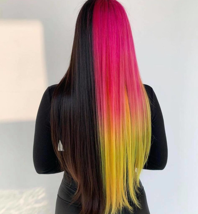 try some of these bright hair colors for brighter 2021
