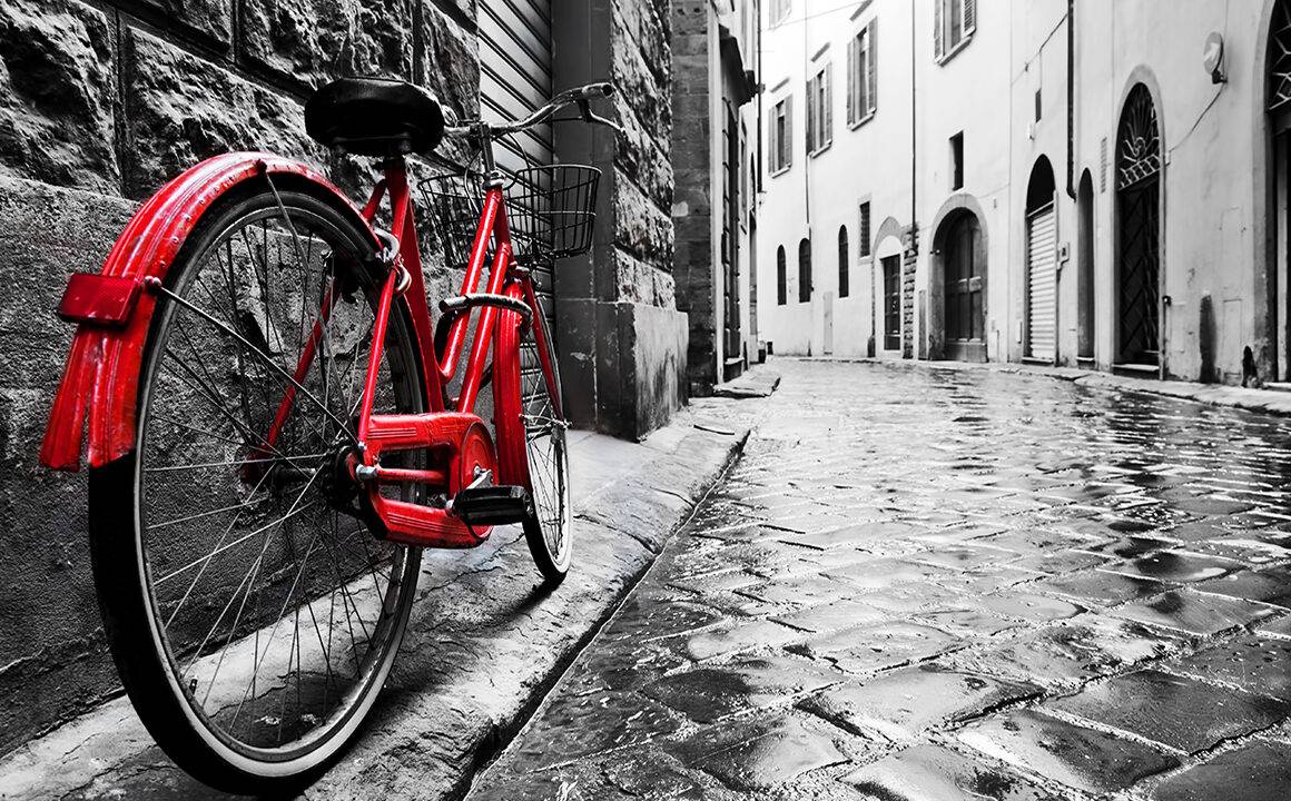 folding-electric-bikes-common-trend-red-bike-on-street-main-image