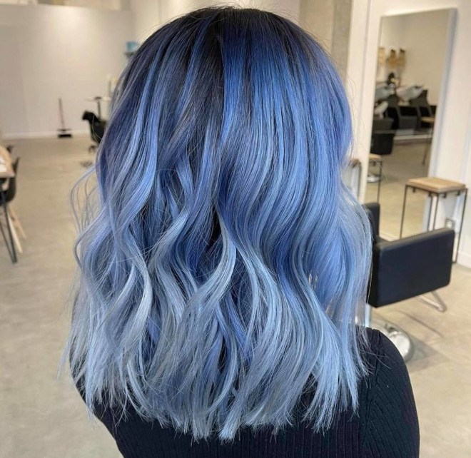 the prettiest blue hair color ideas for a bold look this spring