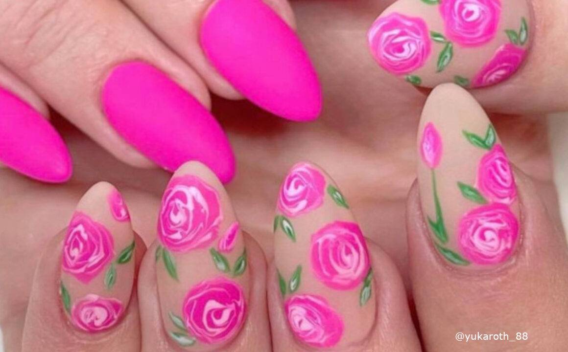 These Floral Nail Designs Are Perfect for Spring