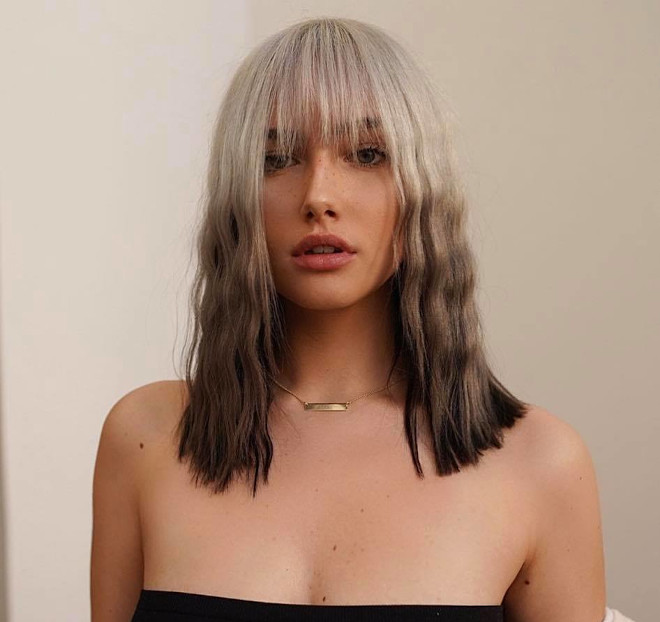 reverse contrast hair is the hottest hair color trend for spring