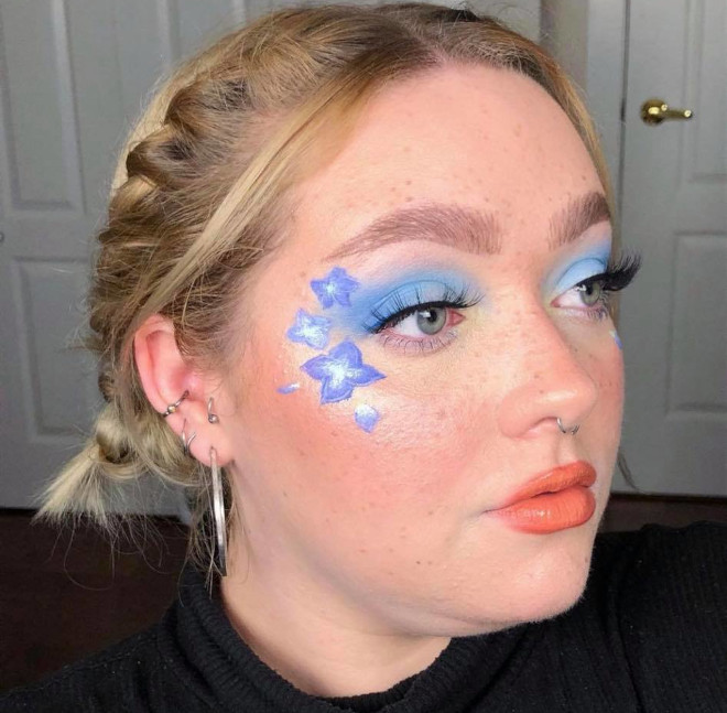 flower makeup is the feel-good makeup trend we can all use rn