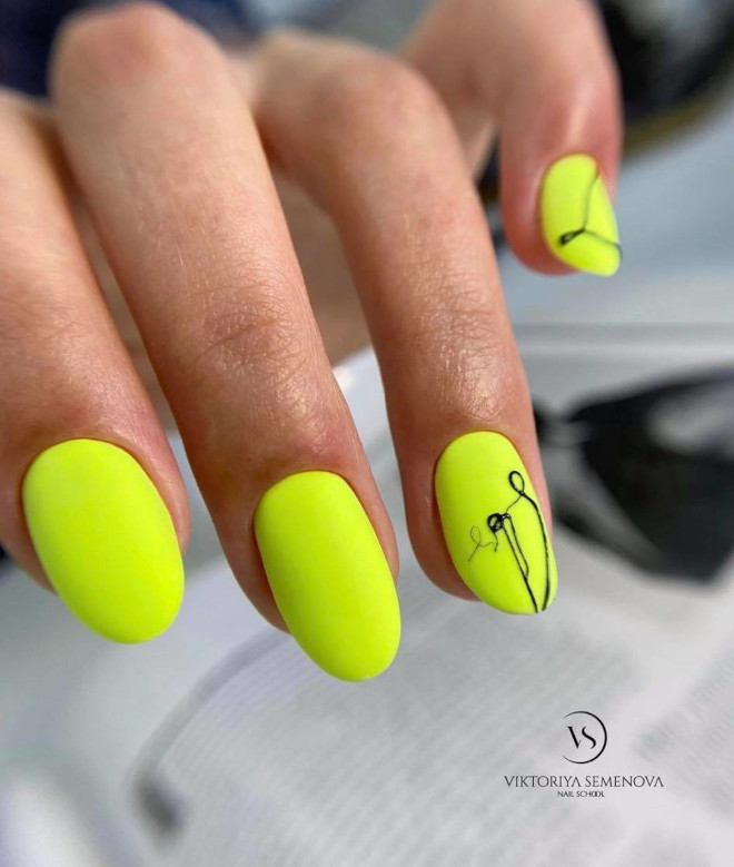 neon nails are here to bolden up your look for spring