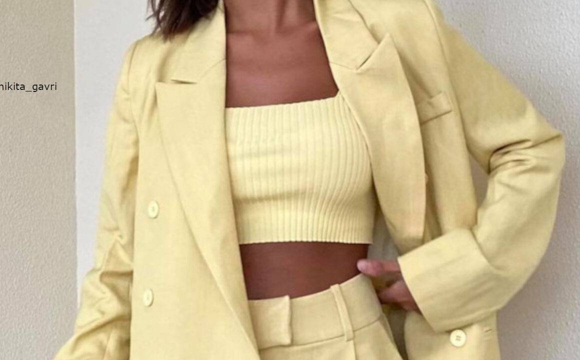 Sunny Yellow Outfits to Match The Sunny Weather