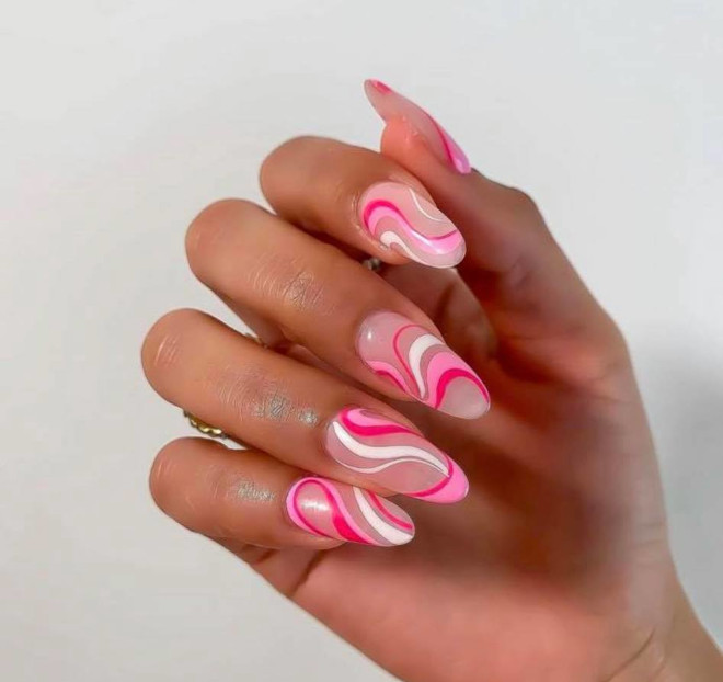 psychedelic nails is the latest summer nail art trend to try