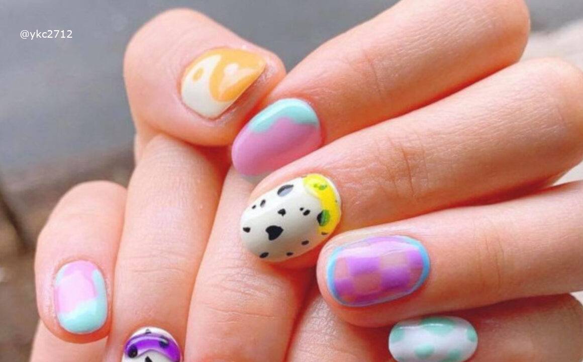 Psychedelic Nails is the Latest Summer Nail Art Trend to Try