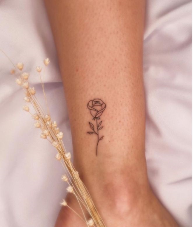 The Cutest Small Ankle Tattoos for Summer
