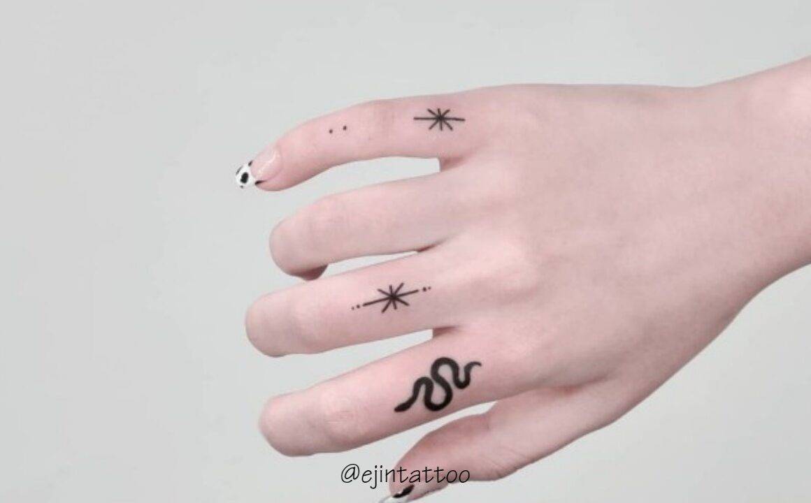 Chic Finger Tattoos
