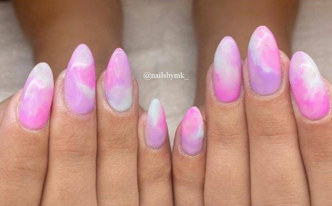 Cotton Candy Nails are taking over Instagram