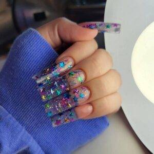 Elevate Your Day Out Looks With Clear Nail Art