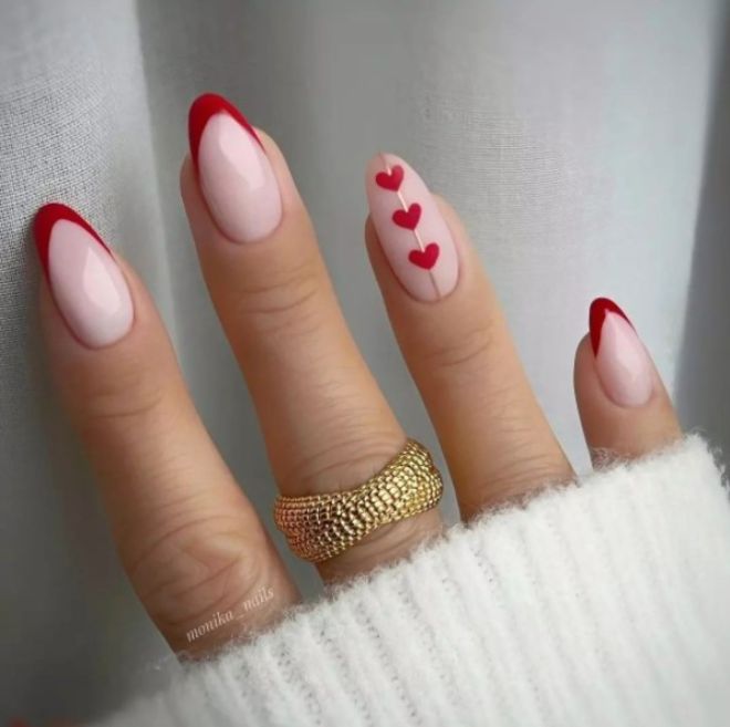 Glam Up Your Valentine's Look With These Vibrant Valentine's Nail Art Ideas