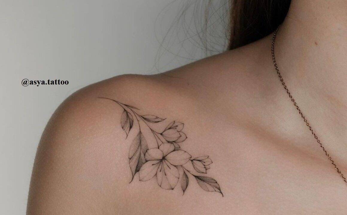 Celebrate The Spring Season With These Adorable Floral Tattoos..