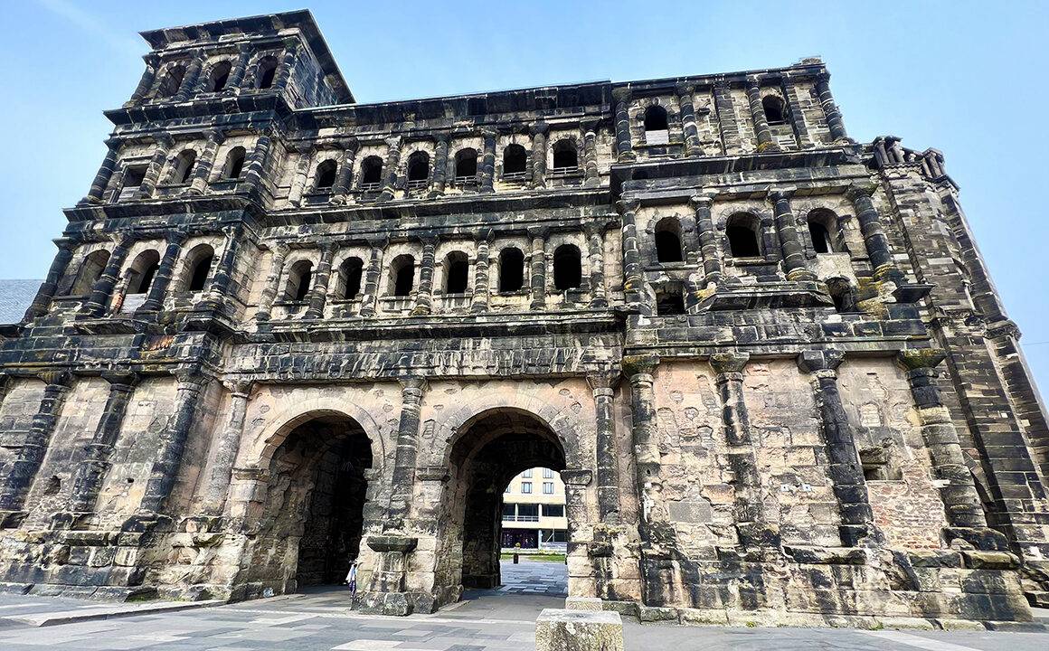 best-historical-locations-in-southern-germany-full-shot-of-porta-nigra-in-trier
