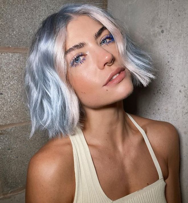 Denim Hair Colors Are Surprisingly Taking Over The Summer