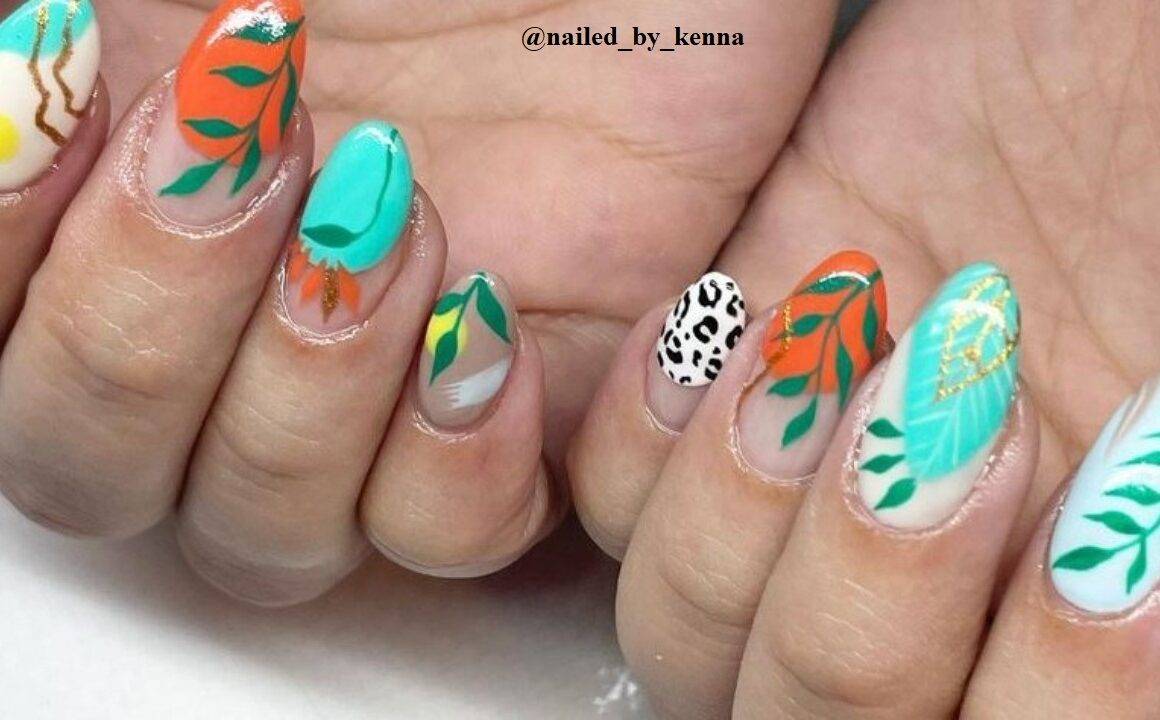 Tropical Nails Are The Perfect Nail Art Style For The Sunny Season