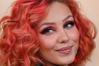 Dye Your Hair Coral For A Vibrant And Fun Fall Season