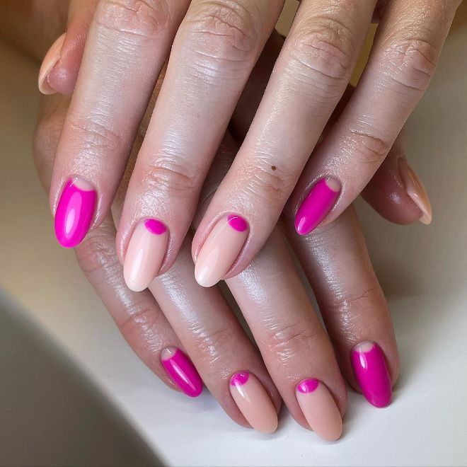 Spice Up Your Season With These Reverse French Nails