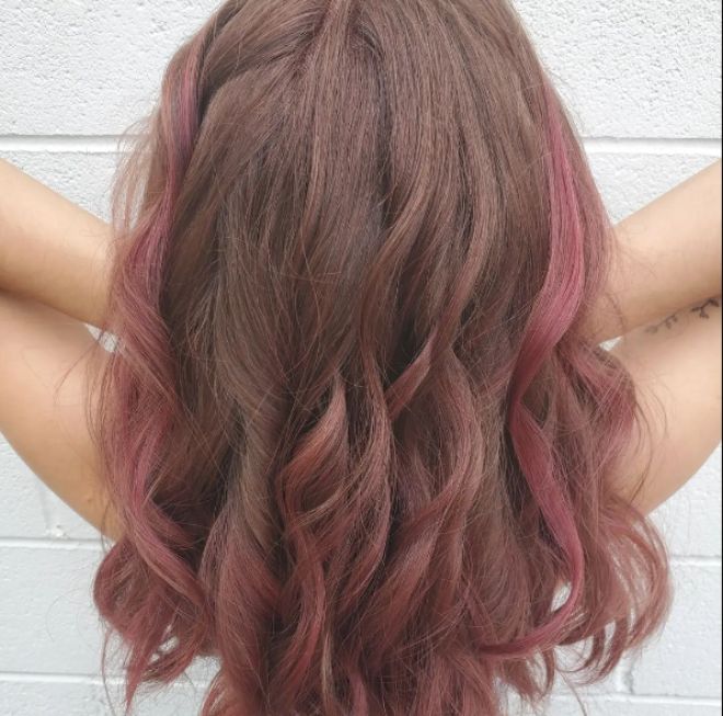 We Are Obsessed With The New Cherry Cola Hair Color Trend