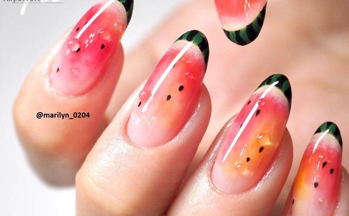 Recreate Fruity Nails For Your Easiest Manicure