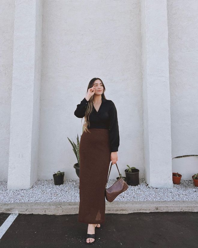 Maxi Skirts Are Trending This Winter; Here’s How To Style Them