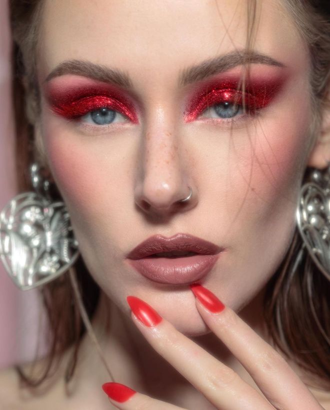 New Ways To Wear Red In Your Makeup Looks