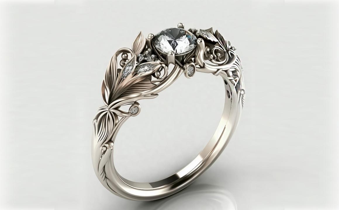 vintage-white-gold-engagement-ring