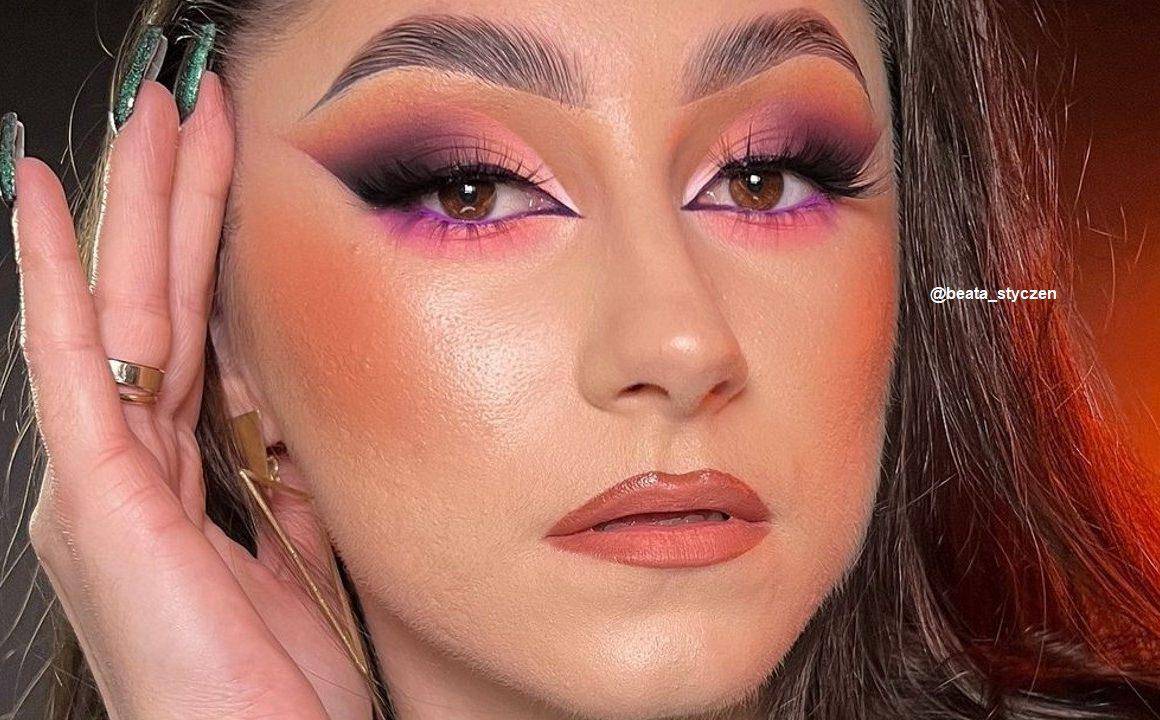 Own the Winter Weather by Sporting Apricot Crush Colored Makeup Looks