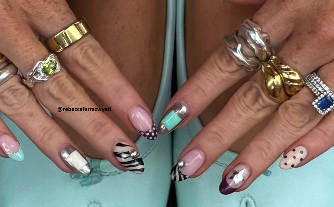 Forget Basic Nails, Zebra Print Manicure Is What Fashion People Want