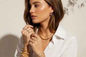 gold earrings bracelets rings