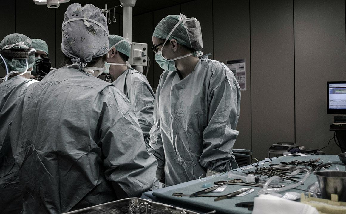 doctors operation on a patient