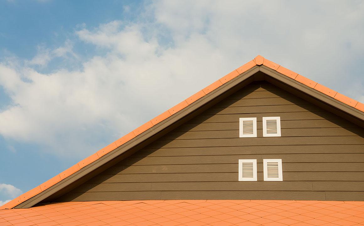 modern new roof