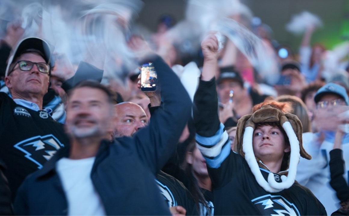 sports crowd